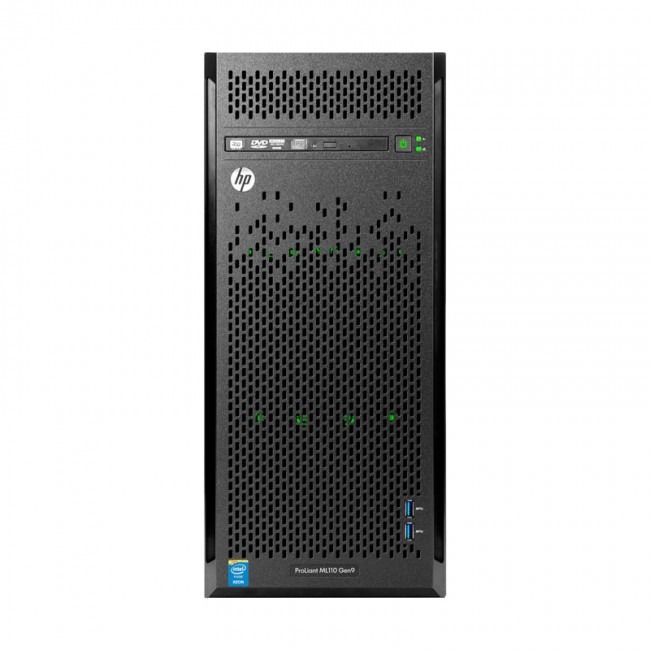 Servidor HP ProLiant ML110 G10 4U Torre, Intel Xeon Bronze 3204 (Hexa-core), RAM 32GB DDR4, HDD 4TB SATA, Doble Puerto Ethernet 1Gb