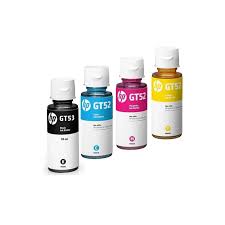 Pack Tinta Hp Gt52 Gt53 Kit Negro Cyan Amarillo Magenta