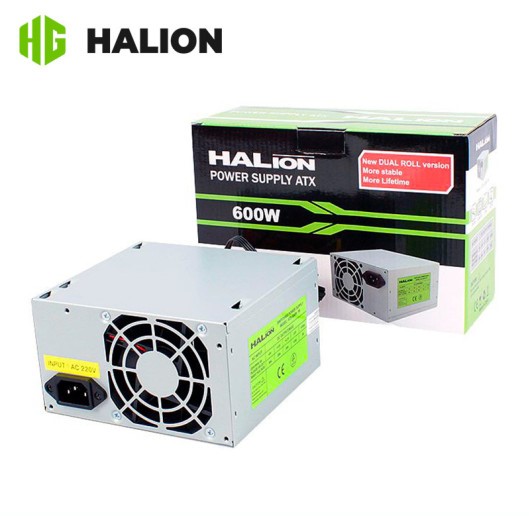 FUENTE PODER HALION P8 600W SLIM BOX