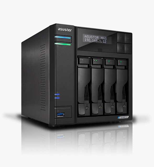 ALMACENAMIENTO NAS 0TB ASUSTOR LOCKERSTOR 4 Gen2