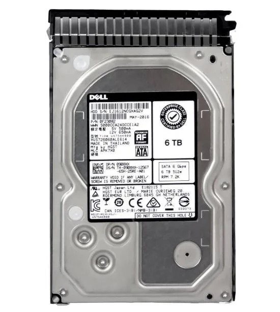 DELL DISCO DURO SERVIDOR POWEREDGE 8TB SAS 12G 3.5&#8243;