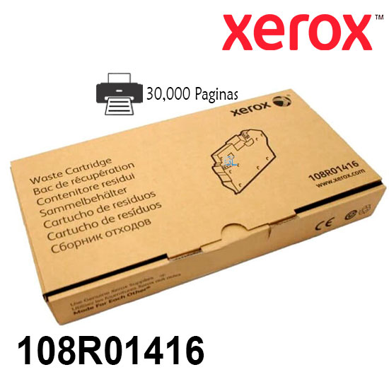 WASTE CARTRIDGE XEROX 108R01416 PARA WC6510/15