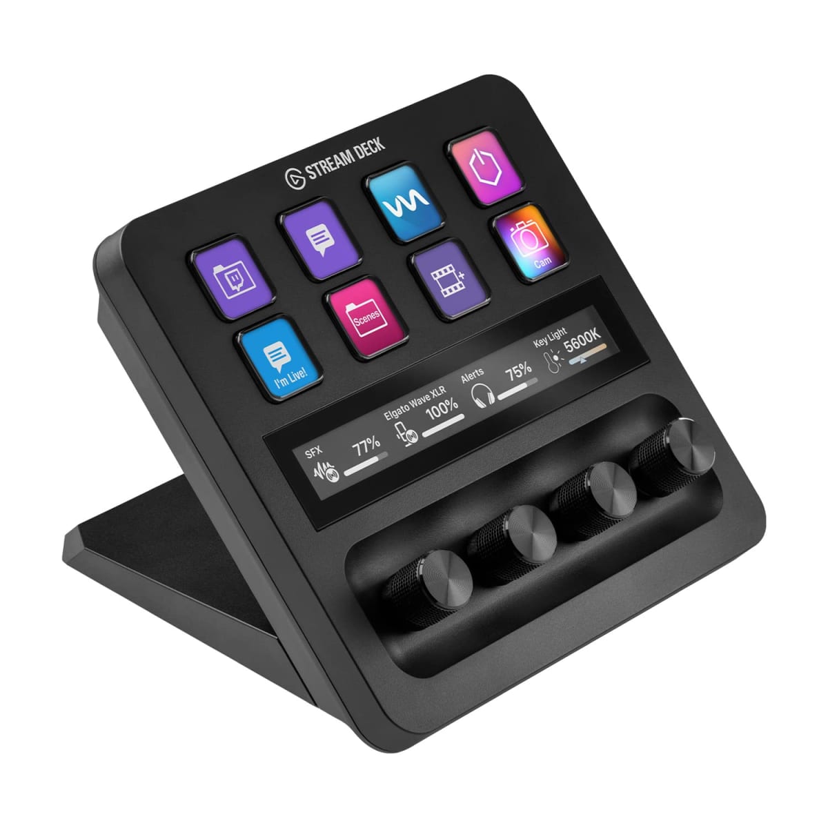 Elgato STREAM DECK + NEGRO 8 KEYS LCD TACTIL