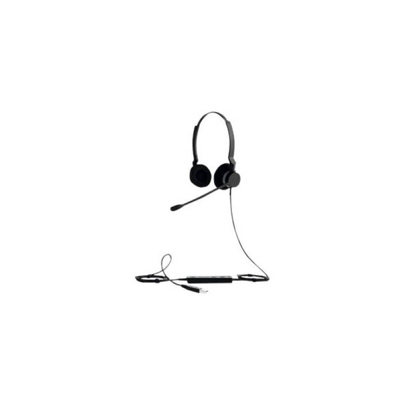 Jabra BIZ 2300 USB UC Duo - Auricular - en oreja