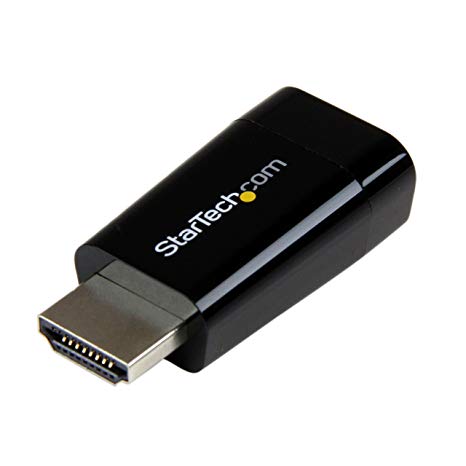 Startech.Com Adaptador Convertidor de Video HDMI a VGA - Portatil - DB15 - 1920x1200