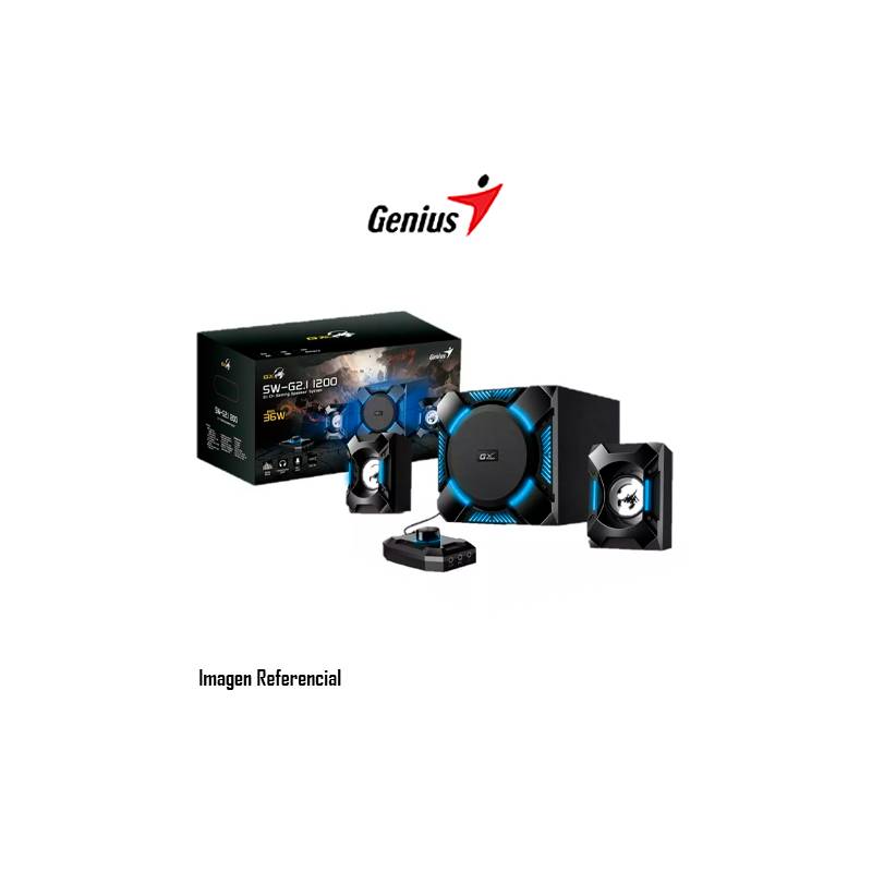 PARLANTE 2.1 GENIUS GX SW-G2.1 1200 (36w) GAMING