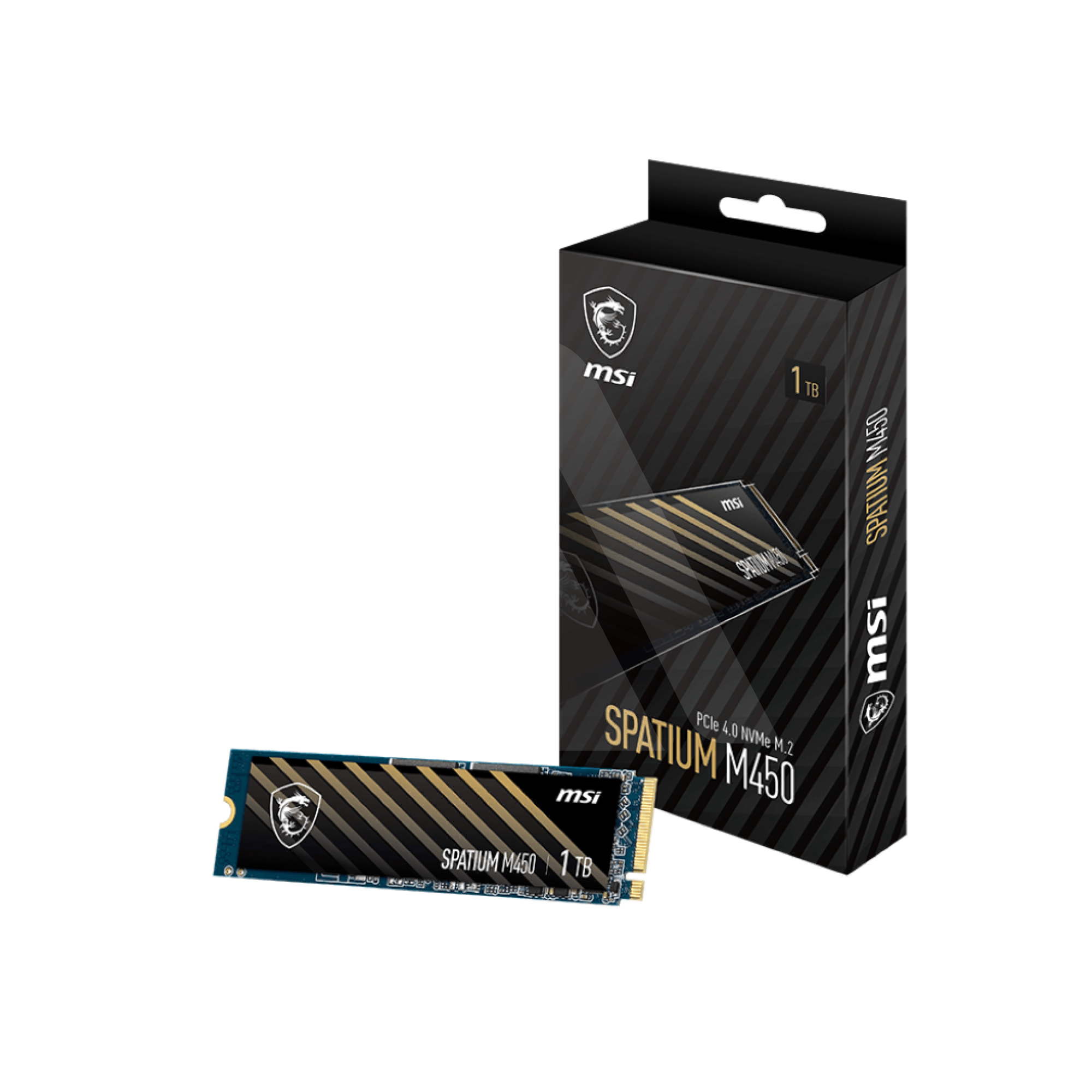 DISCO SOLIDO MSI SPATIUM M450 PCIE 4.0 NVME M.2 1TB