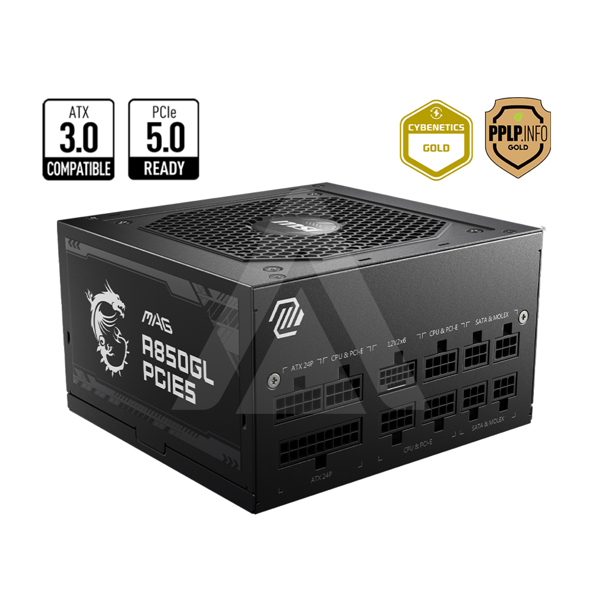 FUENTE MSI FUENTE DE PODER MAG-A850GL-PCIE5 850W