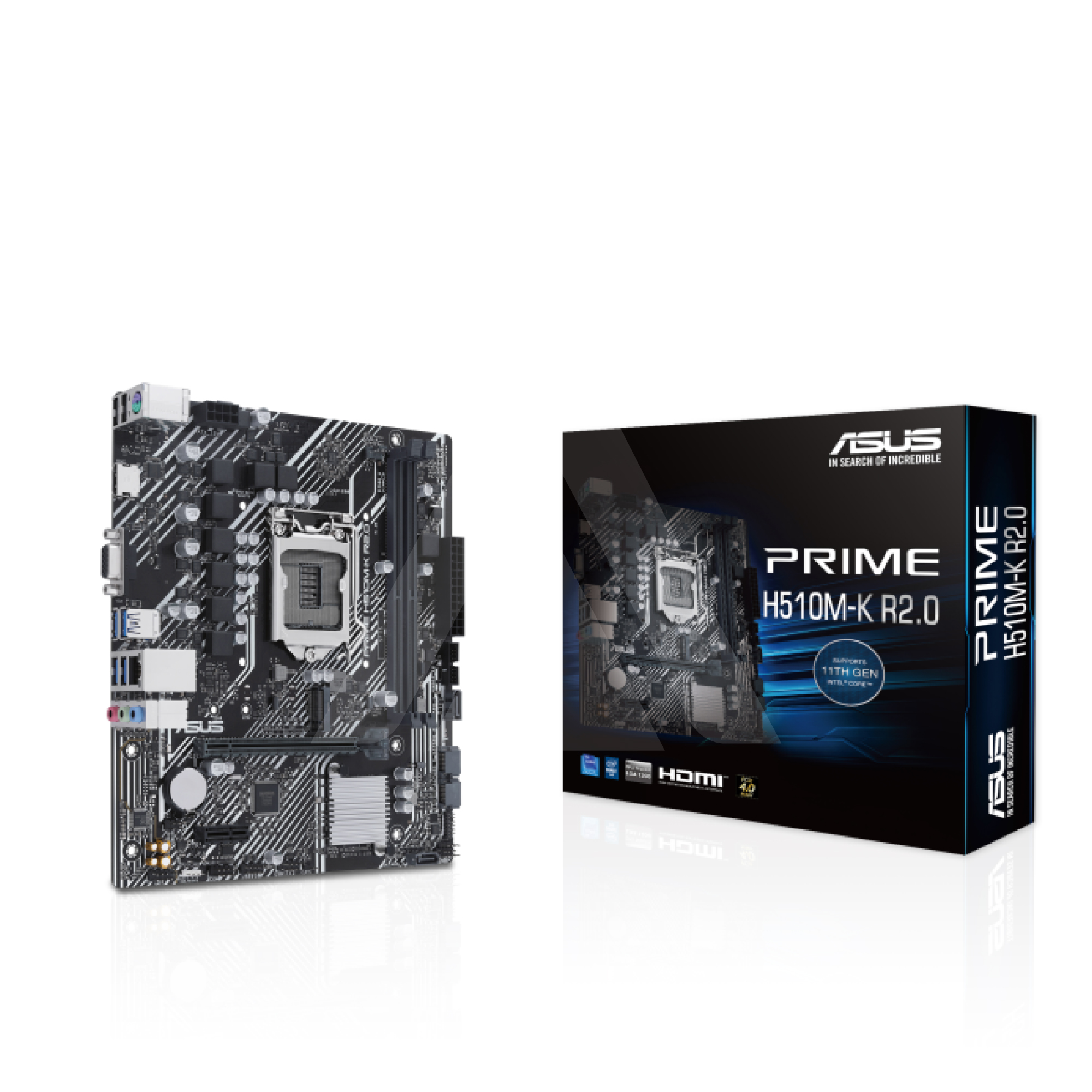 LGA 1200 ASUS PRIMEH510M-KR2.0  DDR4 64GB 4000MHZ HDMI VGA