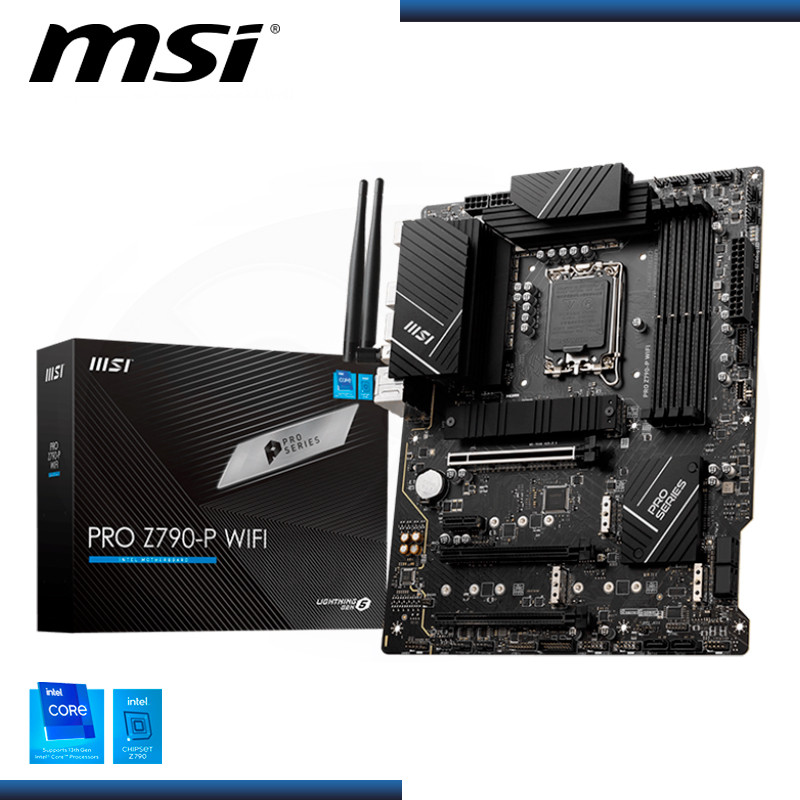 MOTHERBOARD MSI INTEL PRO Z790-P WIFI DDR5 911-7E06-010