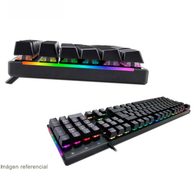 TECLADO Gaming ANTRYX MK850 MECANICO SW RED RGB BLACK