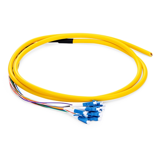 PIGTAIL DE FIBRA OPTICA LC/UPC MULTIMODO COLOR AQUA DE 1 METRO - NEXCONEC