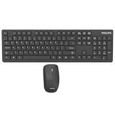 TECLADO+MOUSE Wireless PHILIPS SPT6602 BLACK