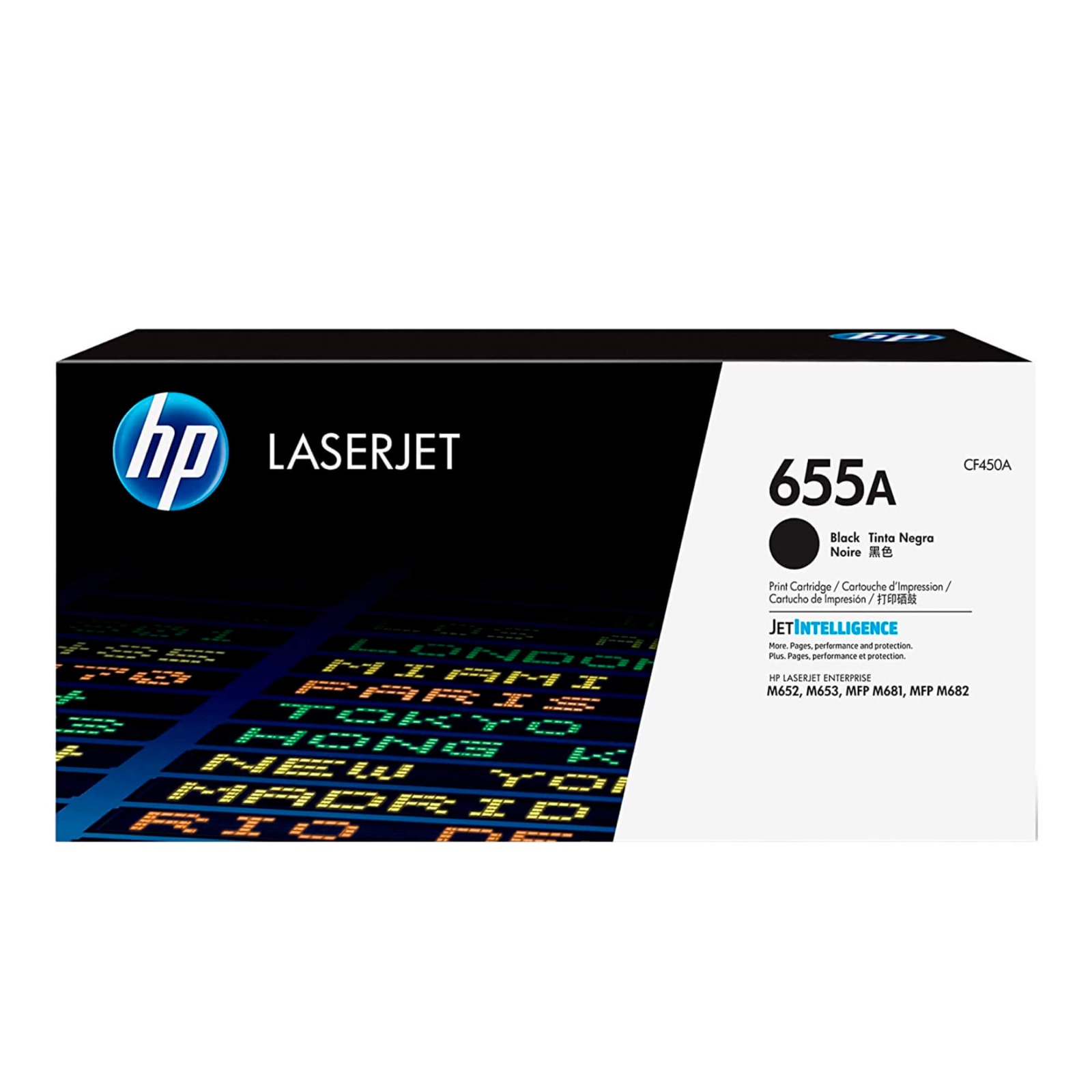 TONER HP 655a CF450A NEGRO ENT M652/M681 12.5KPG