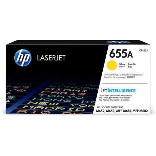 TONER HP 655a CF452A YELLOW ENT M652/M681 10,5KPG