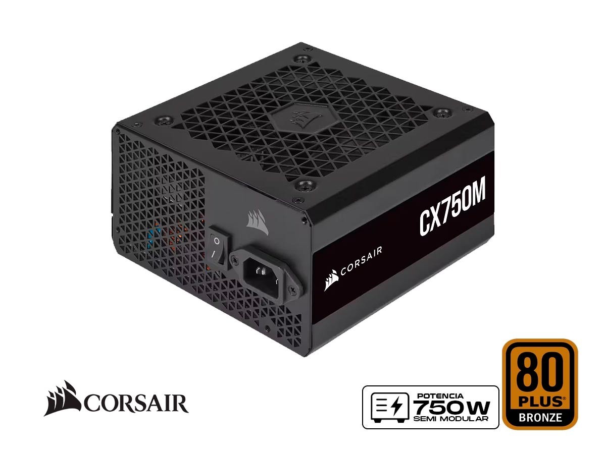 FUENTE 750W 80olus BRONZE CORSAIR CX750