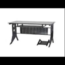 Computer Desk Black with Tempered Glass Top Xtech CT-1211