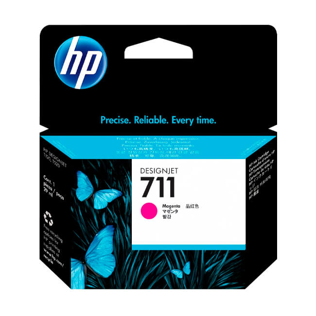 Cartucho de Tinta HP 711 Magenta Original 29ml