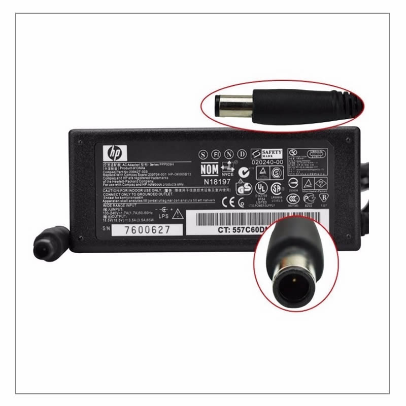 CARGADOR PARA HP AGUJA 18.5V3.5