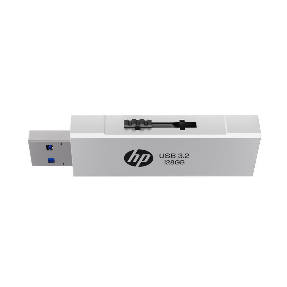 MEMORIA USB 128GB HP 3.2 X818W (HPFD818W-128) METAL