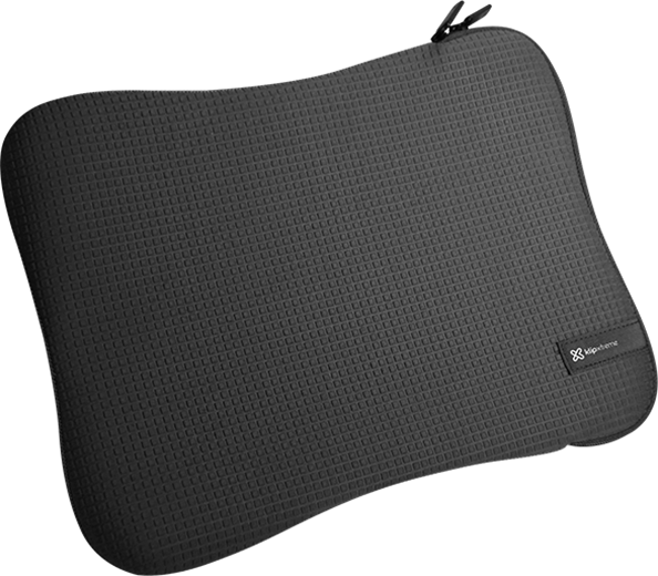 KlipX Texturized Laptop Sleeve KNS-310B up to 14.1" Black