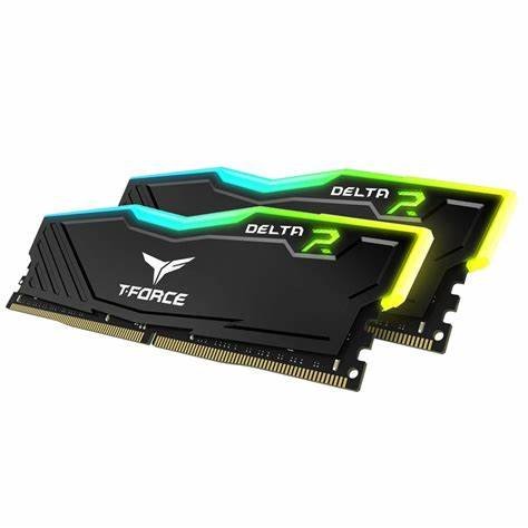 DDR4 T-FORCE DELTA RGB 8GB X 2 3000MHZ BLACK TF3D416G3000HC16CDC01