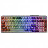 TECLADO COOLER MASTER MK770/GASKET/BLACK GREY/BOX V2 WHITE/US GAMING