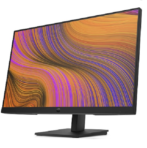 monitor hp p24h g5, 23.8 fhd (1920 x 1080 a 75hz) ips, hdmi / vga / dp, color negro.