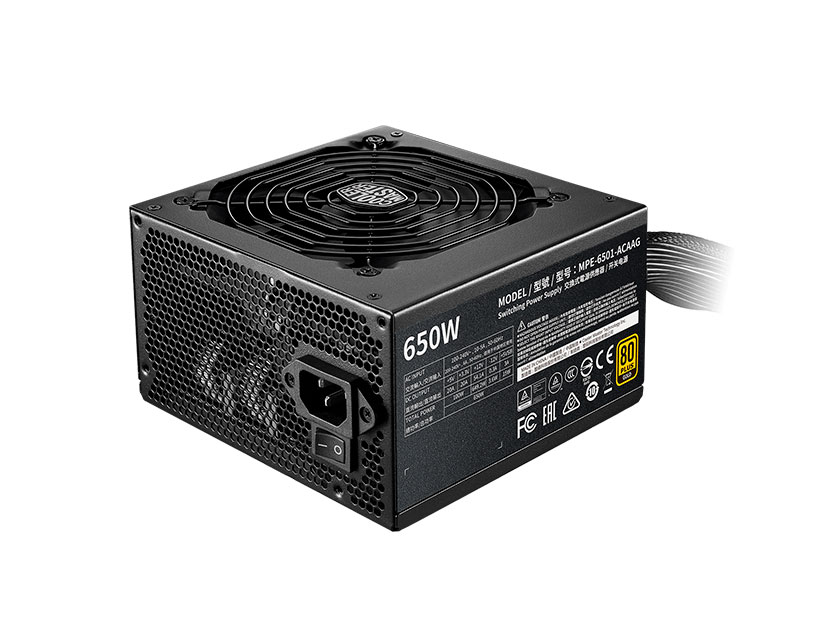 FUENTE COOLER MASTER MWE GOLD 650 - V2 FULL MODULAR 80 PLUS GOLD