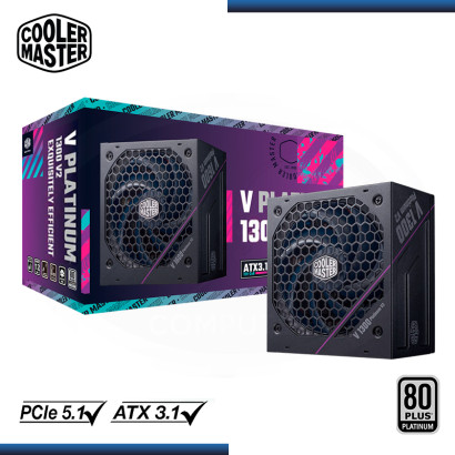 FUENTE COOLER MASTER V PLATINUM 1300 V2 80 PLUS PLATINUM