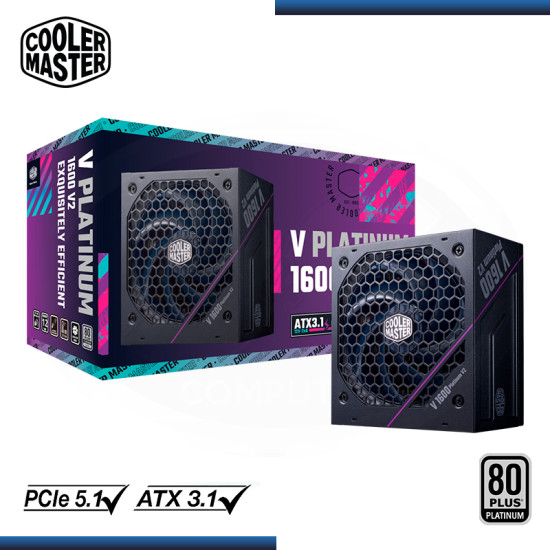 FUENTE PODER COOLER MASTER V PLATINUM V2 1600W ATX 3.1 MPZ-G002-AFAP-BUS