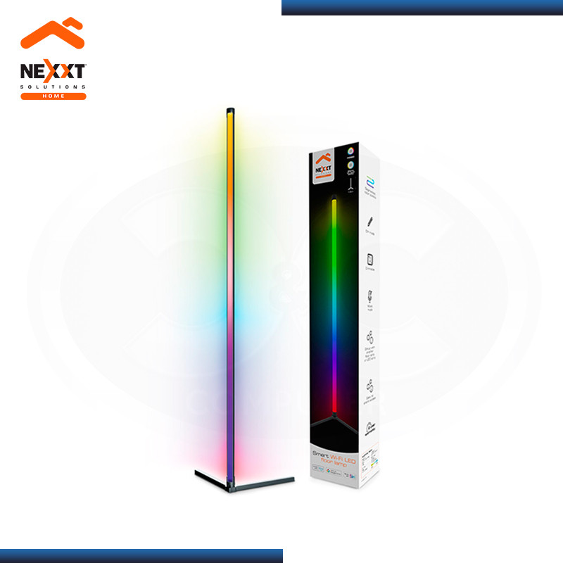 LAMPARA LED MULTICOLOR INTELIGENTE D/PISO Wi-Fi   NEXXT NHB-S710