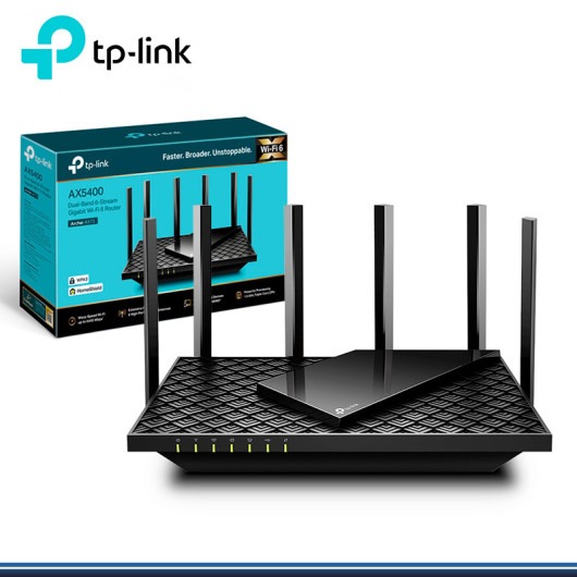 ROUTER TP-LINK Archer AX72 AX5400 2BAND 6antenas