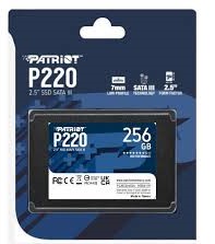 UNIDAD ESTADO SOLIDO 256GB SATA3 PATRIOT P220  P220S256G25