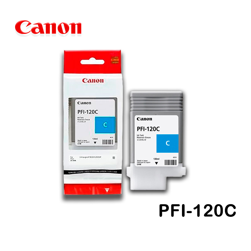 Tinta Canon PFI-120C Cyan