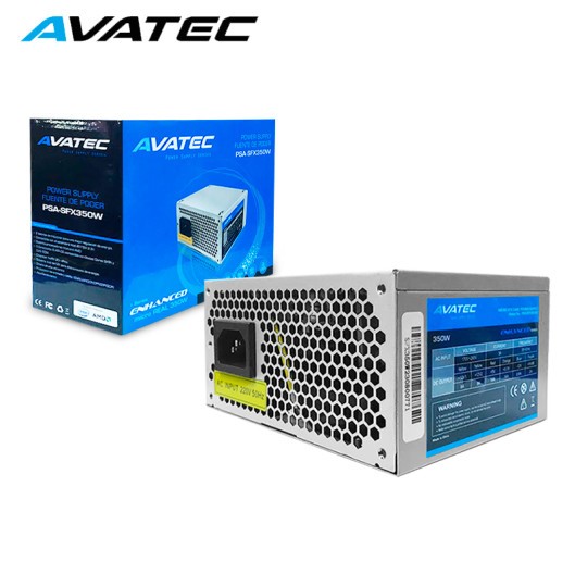 FUENTE PODER AVATEC 350W SLIM BOX