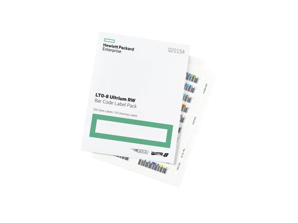 ETIQUETAS HP Q2015A ULTRIUM-8 RW BAR CODE PACK