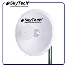 Antena Profesionales tipo Dish 25dBi, rango de trabajo 4.9~6.5GHz, Dual Polaridad, MiMo 2x2