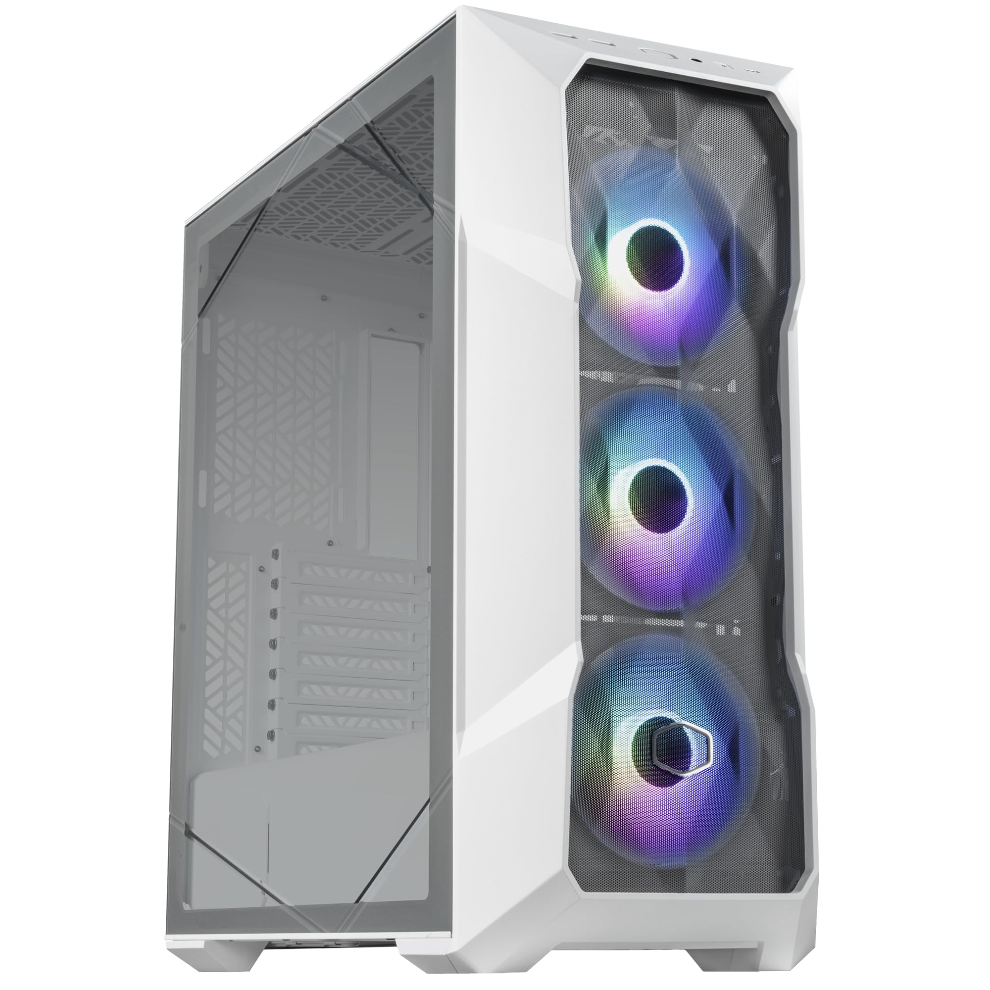 CASE COOLER MASTER MASTERBOX TD500 MESH V2 WHITE C/VENTANA TRANSP.