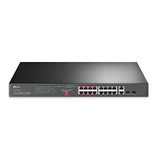 SWITCH TP-LINK TL-SL1218MP 16PTS POE 10/100 + 2PTS GIGABIT + 2SFP