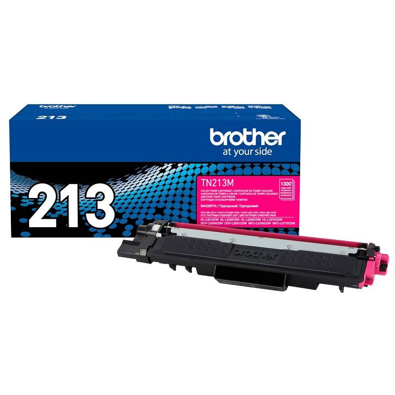 TONER BROTHER TN-213M MAGENTA P/HLL3270CDW/DCPL3551CDW/MFCL3750CDW(1300PAG)