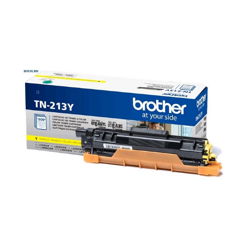 TONER BROTHER TN-213Y YELLOW P/HLL3270CDW/DCPL3551CDW/MFCL3750CDW (1300PAG)