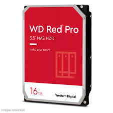 DISCO DURO 3.5 16TB WD Red Pro 512MB Nas