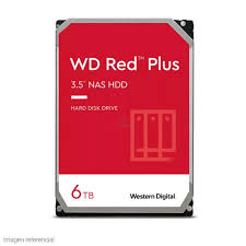 DISCO DURO 3.5 6TB WD Red Plus NAS 256MB