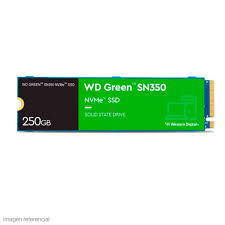 unidad de estado solido western digital green sn350 nvme, 250gb m.2 2280[@@@]interfaz