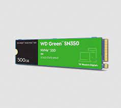 unidad de estado solido western digital green sn350 nvme, 500gb m.2 2280[@@@]interfaz