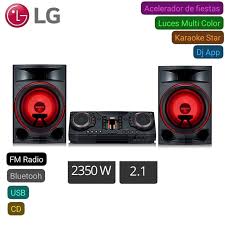 Minicomponente LG XBOOM CL87 2350W Bluetooth Karaoke Star