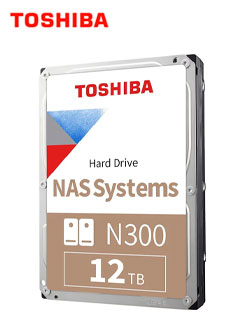 HD TOSHIBA N300 12TB NAS 3.5