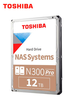 HD TOSHIBA N300 PRO 12TB NAS