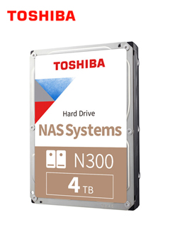 HD TOSHIBA N300 4TB NAS 3.5